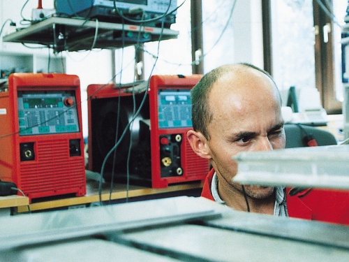 Repair of welding equipment
